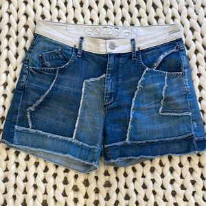 Goldsign Blue Jean Shorts